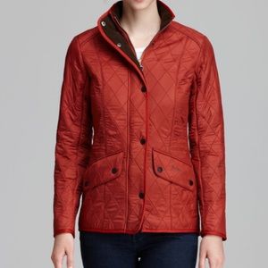Barbour Jackets \u0026 Coats | Barbour Cavalry Polarquilt Jacket | Color: Orange | Size: 6 | Klegyrl's Closet